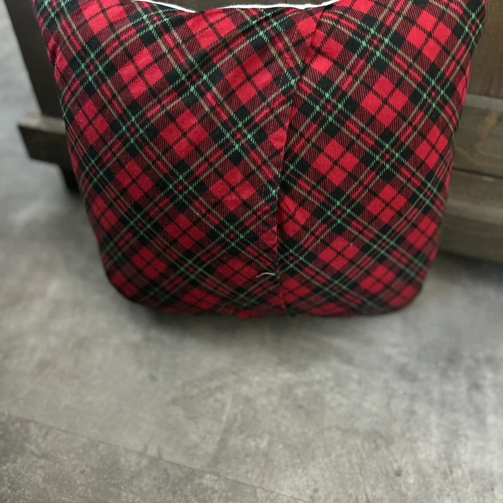 Santa pillow 12” x 12”